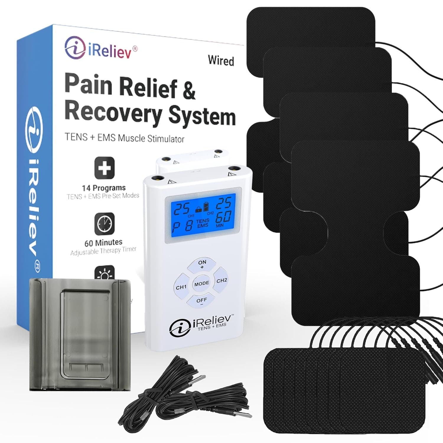 iReliev TENS + EMS Combination Unit